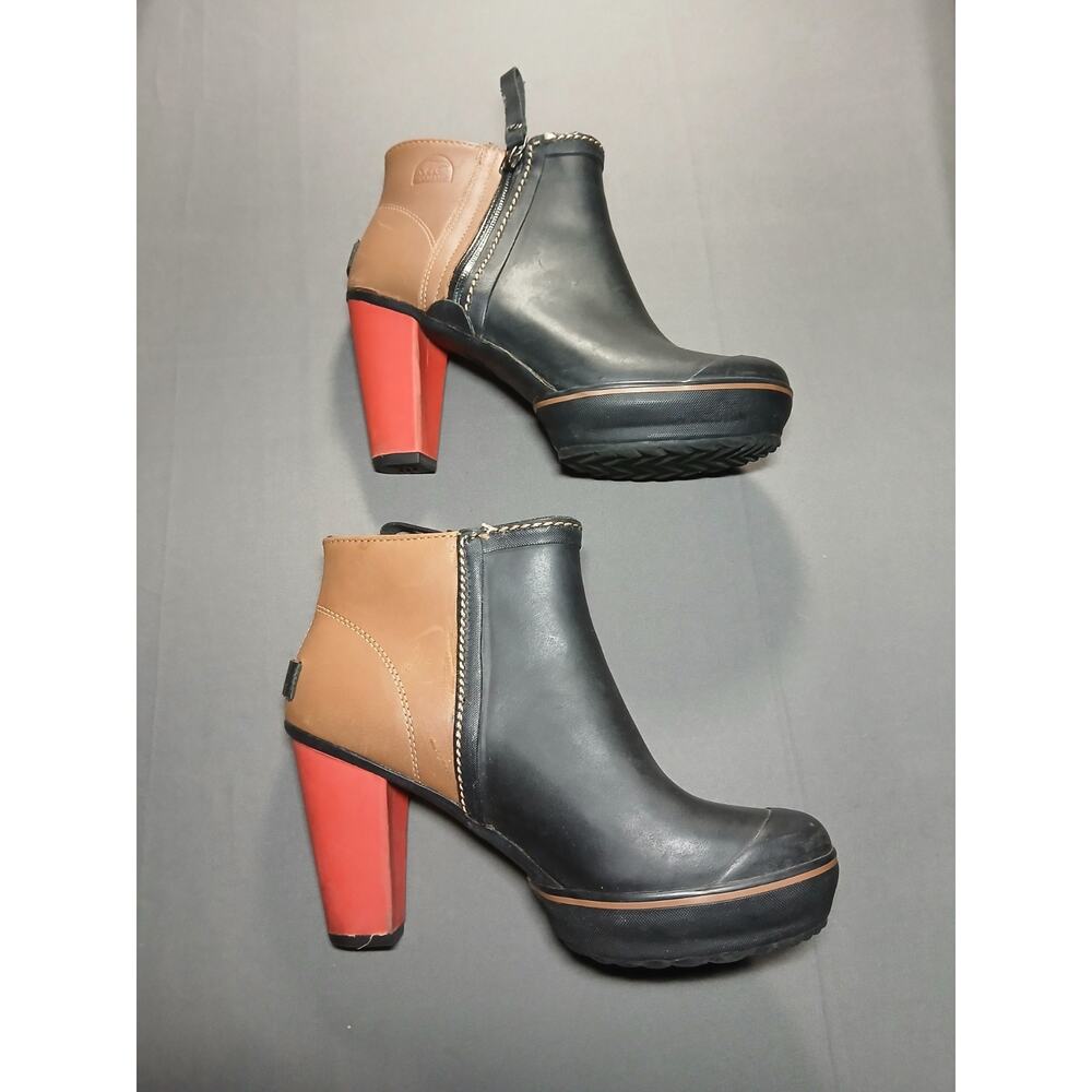 Sorel Medina Rain Ankle Boots Women's Size US 8.5